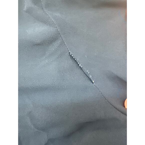 Torrid Size 2 (2X) Sheer Blue Collar Button Down Blouse with Open Sleeves - Picture 7 of 7